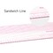 Kearing Clear Sewing Graph Ruler: Dual Scale Quilting Pattern Tool